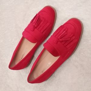 Womens Flats Red color